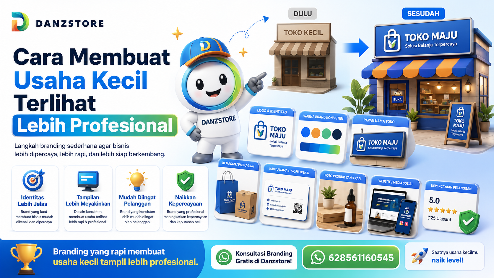 Cara Membuat Usaha Kecil Terlihat Lebih Profesional